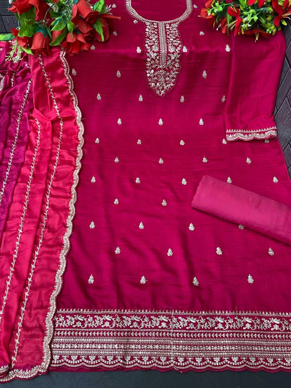 Ynf Vichitra Silk KESH504 69451 Suits & Dresses Wholesale Ladies Suits Palazzo Suit Party wear suits Manufacturer