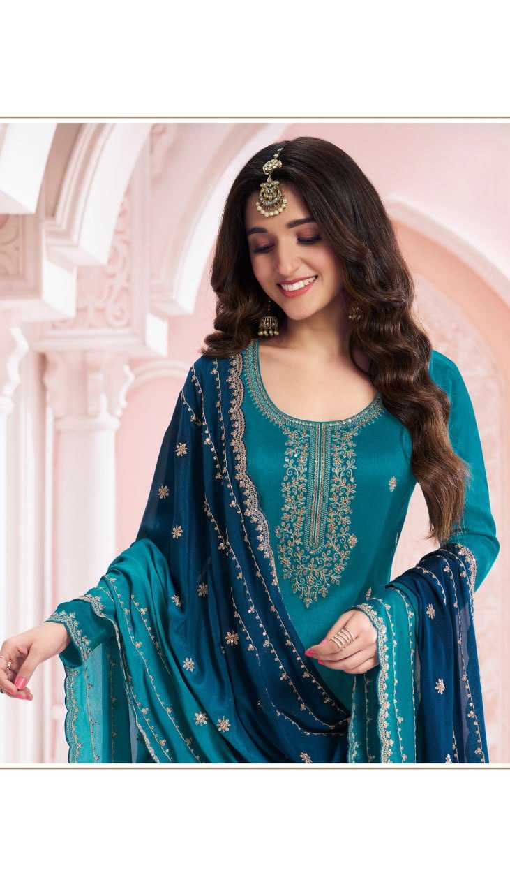 Ynf Vichitra Silk KESH504 69451 Suits & Dresses Wholesale Ladies Suits Palazzo Suit Party wear suits Manufacturer