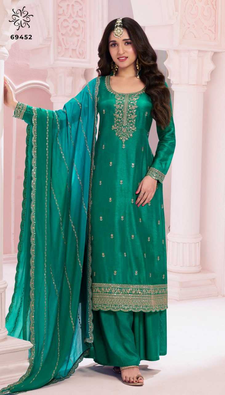Ynf Vichitra Silk KESH504 69451 Suits & Dresses Wholesale Ladies Suits Palazzo Suit Party wear suits Manufacturer