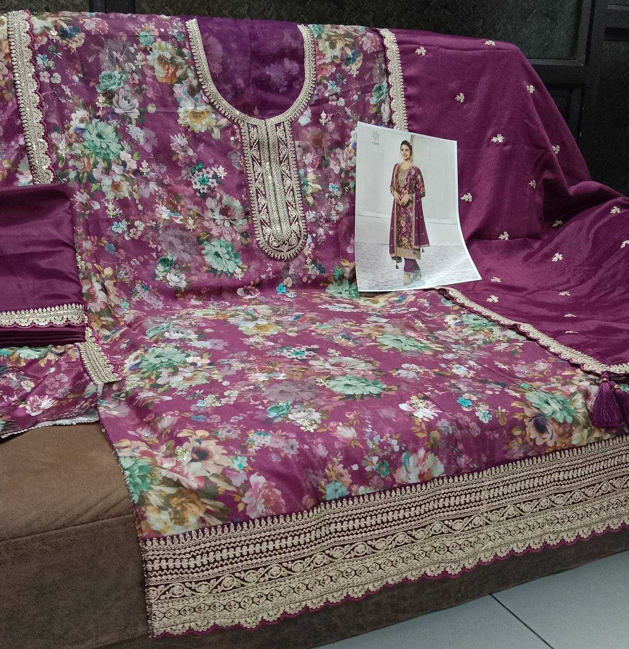 Ynf Vichitra Silk KESH504 72061 Suits & Dresses Wholesale Ladies Suits Printed Suits Embroidery Suits Manufacturer