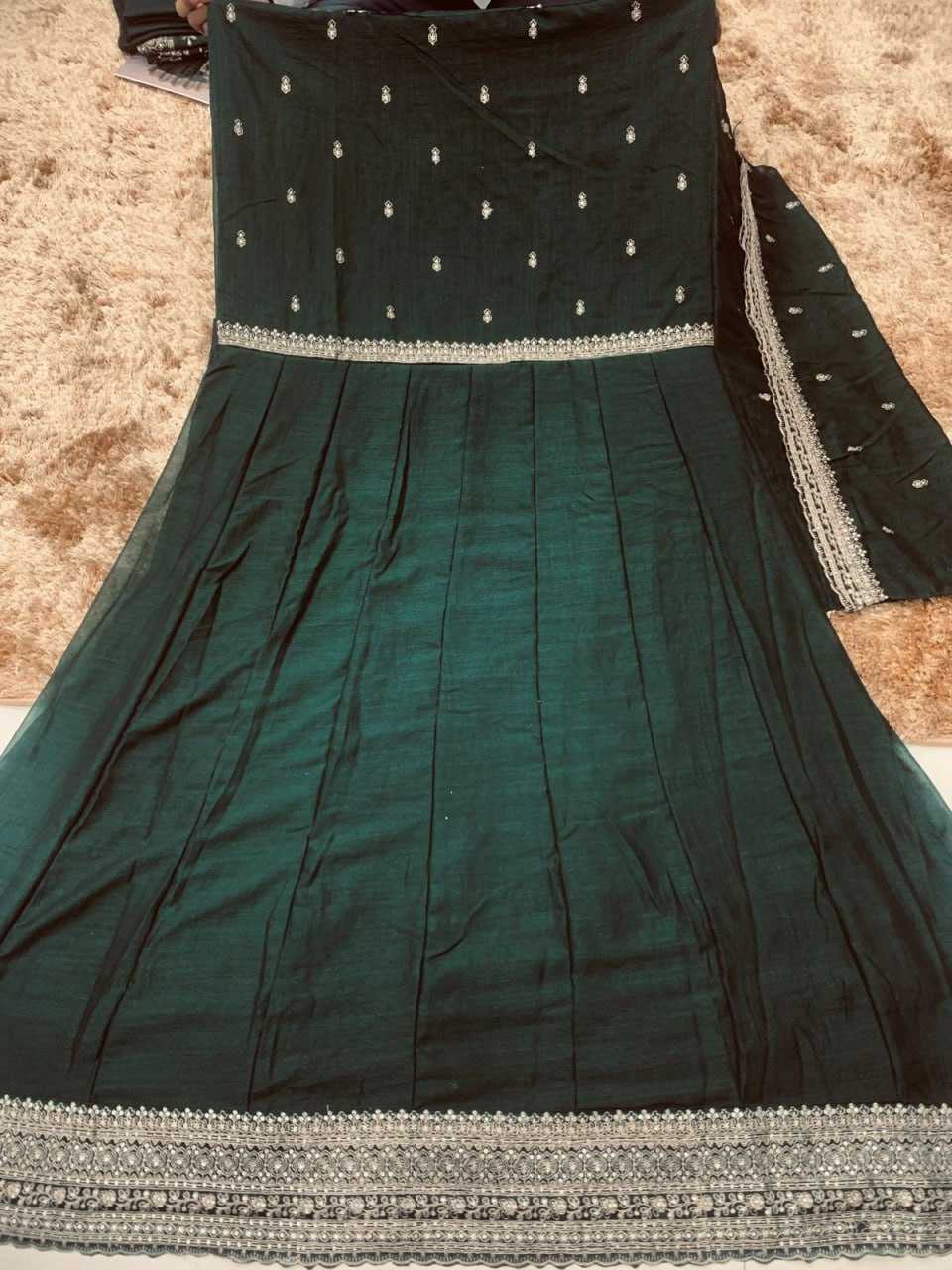 Ynf Vichitra Silk KESH504 9943 Gowns Wholesale Fancy Gowns Embroidery Gowns Anarkali Gown Long Gowns Manufacturer