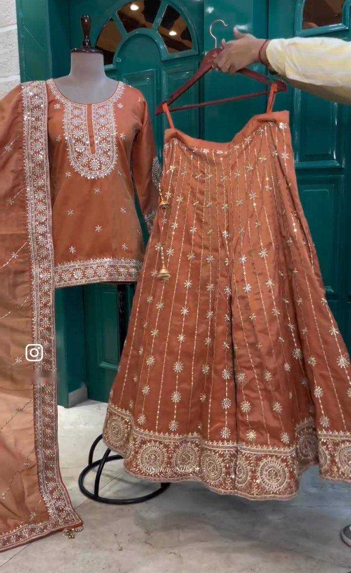 Ynf Vichitra Silk KESH506 1161 Suits & Dresses Wedding Collections Festive Collections Wholesale Sharara Salwar Suits Embroidery Suits Ladies Silk Suit Manufacturer