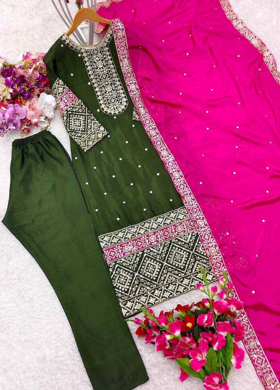 Ynf Vichitra Silk KESH506 1162 Suits & Dresses Wedding Collections Festive Collections Wholesale Embroidery Suits Ladies Silk Suit Wedding Outfits Manufacturer