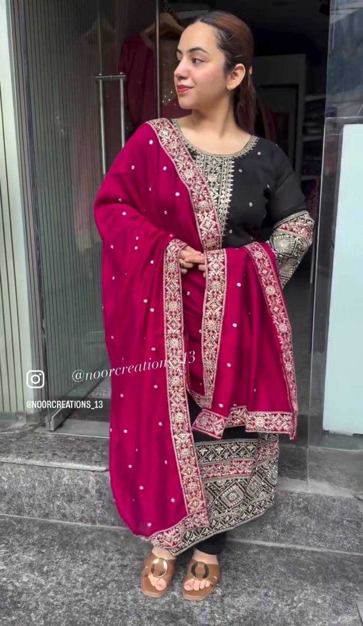 Ynf Vichitra Silk KESH506 1162 Suits & Dresses Wedding Collections Festive Collections Wholesale Embroidery Suits Ladies Silk Suit Wedding Outfits Manufacturer