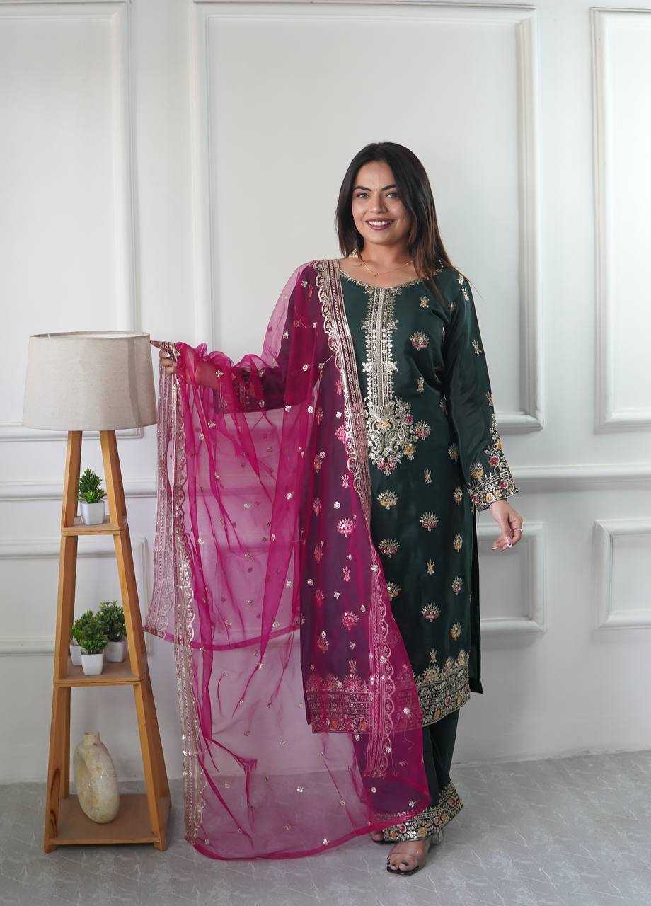 Ynf Vichitra Silk KESH506 1166 Suits & Dresses Wholesale Ladies Suits Embroidery Suits Designer Suits Manufacturer