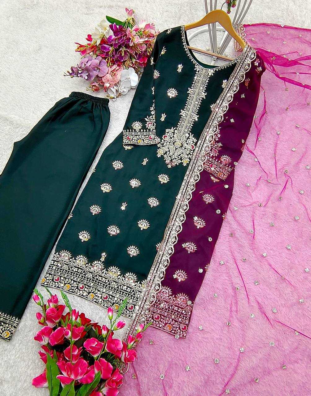 Ynf Vichitra Silk KESH506 1166 Suits & Dresses Wholesale Ladies Suits Embroidery Suits Designer Suits Manufacturer