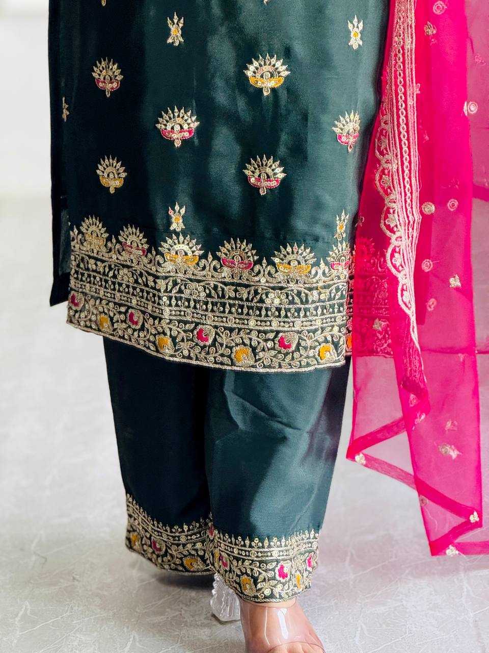 Ynf Vichitra Silk KESH506 1166 Suits & Dresses Wholesale Ladies Suits Embroidery Suits Designer Suits Manufacturer