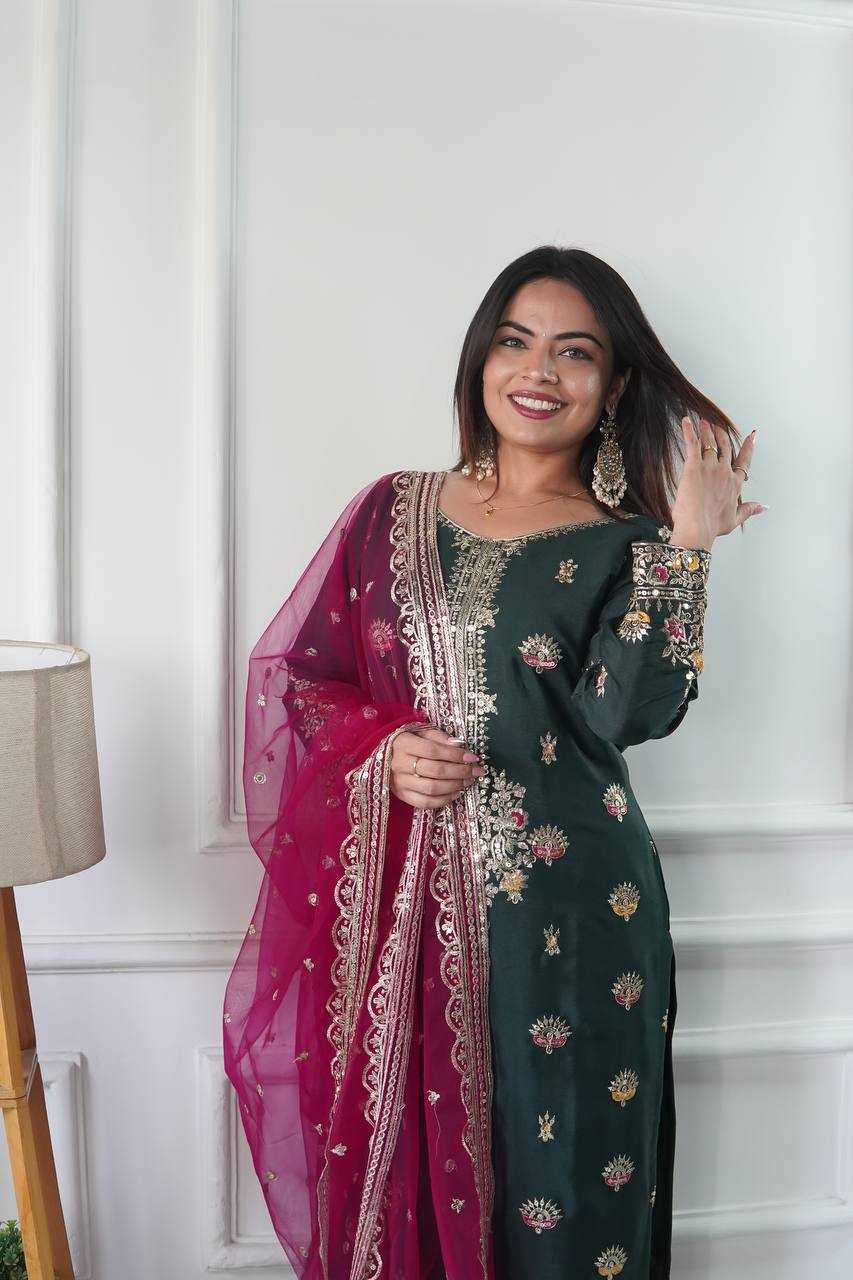 Ynf Vichitra Silk KESH506 1166 Suits & Dresses Wholesale Ladies Suits Embroidery Suits Designer Suits Manufacturer