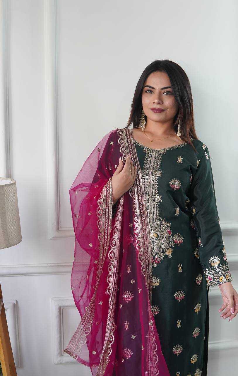 Ynf Vichitra Silk KESH506 1166 Suits & Dresses Wholesale Ladies Suits Embroidery Suits Designer Suits Manufacturer