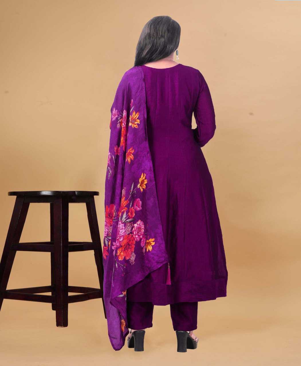 Ynf Vichitra Silk KESH507 135 Suits & Dresses Wholesale Ladies Suits Designer Suits Long Kurti Suits Manufacturer