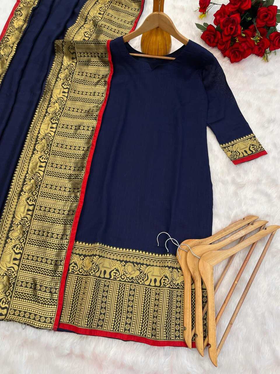 Ynf Vichitra Silk KESH510 1121 Kurti Plus Size Collections Wholesale Casual Kurtis Fancy Kurtis Manufacturer