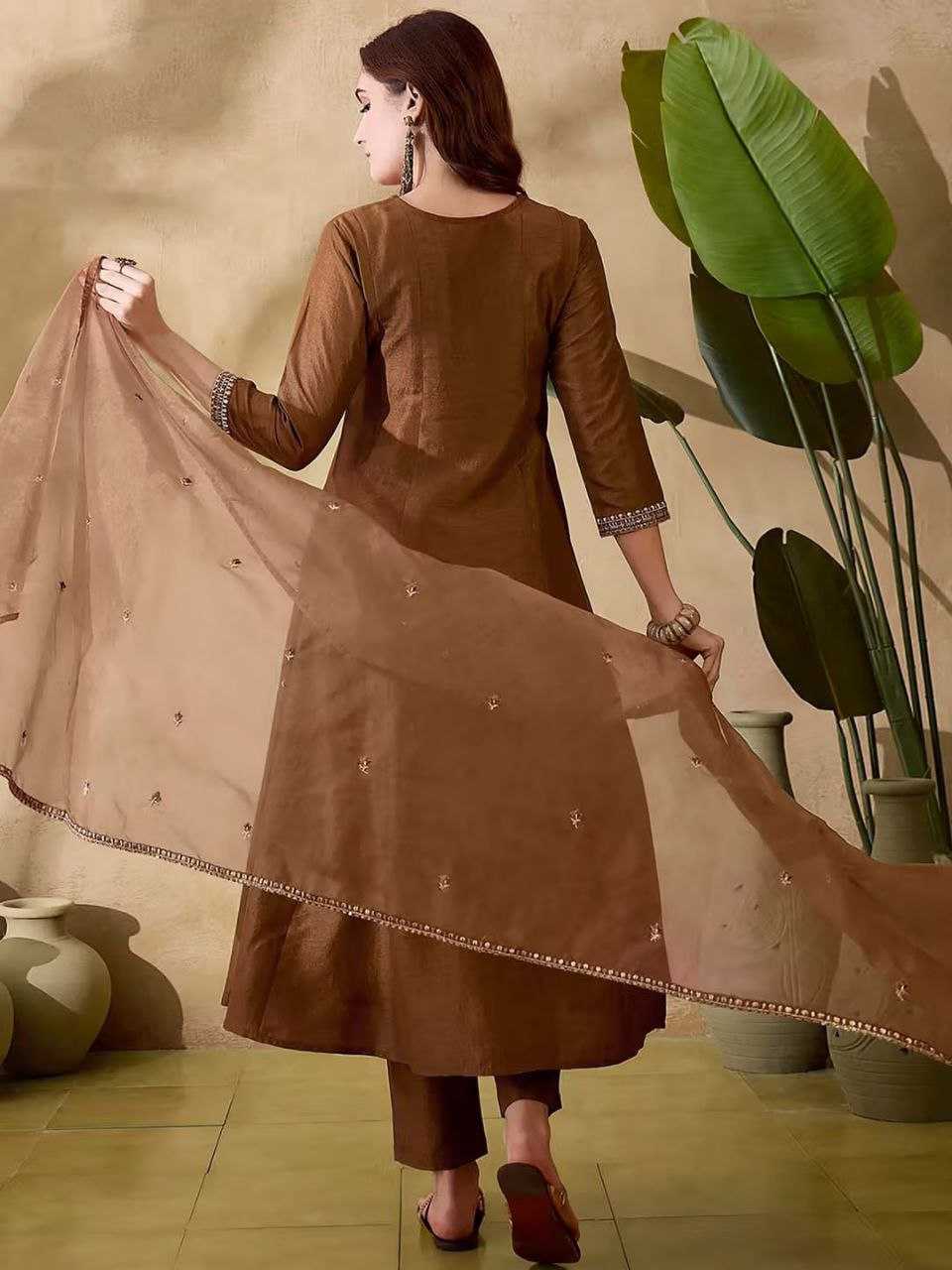 Ynf Vichitra Silk RIN197 4588 Suits & Dresses Wholesale Embroidery Suits Bridal Suits Designer Suits Manufacturer