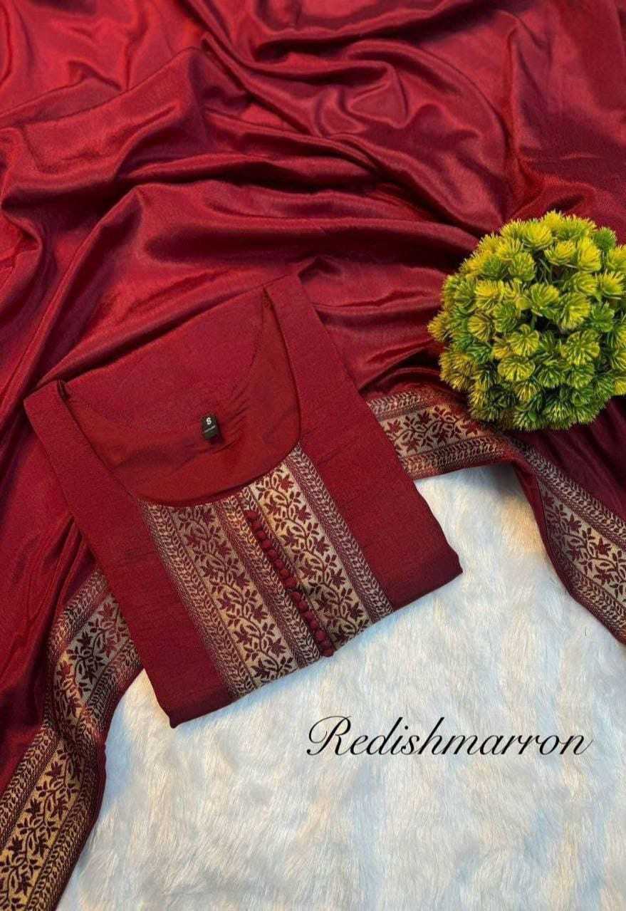 Ynf Vichitra Silk RIN222 Lining Kurti Wholesale Party Wear Kurtis Designer Kurtis Silk Kurtis Manufacturer