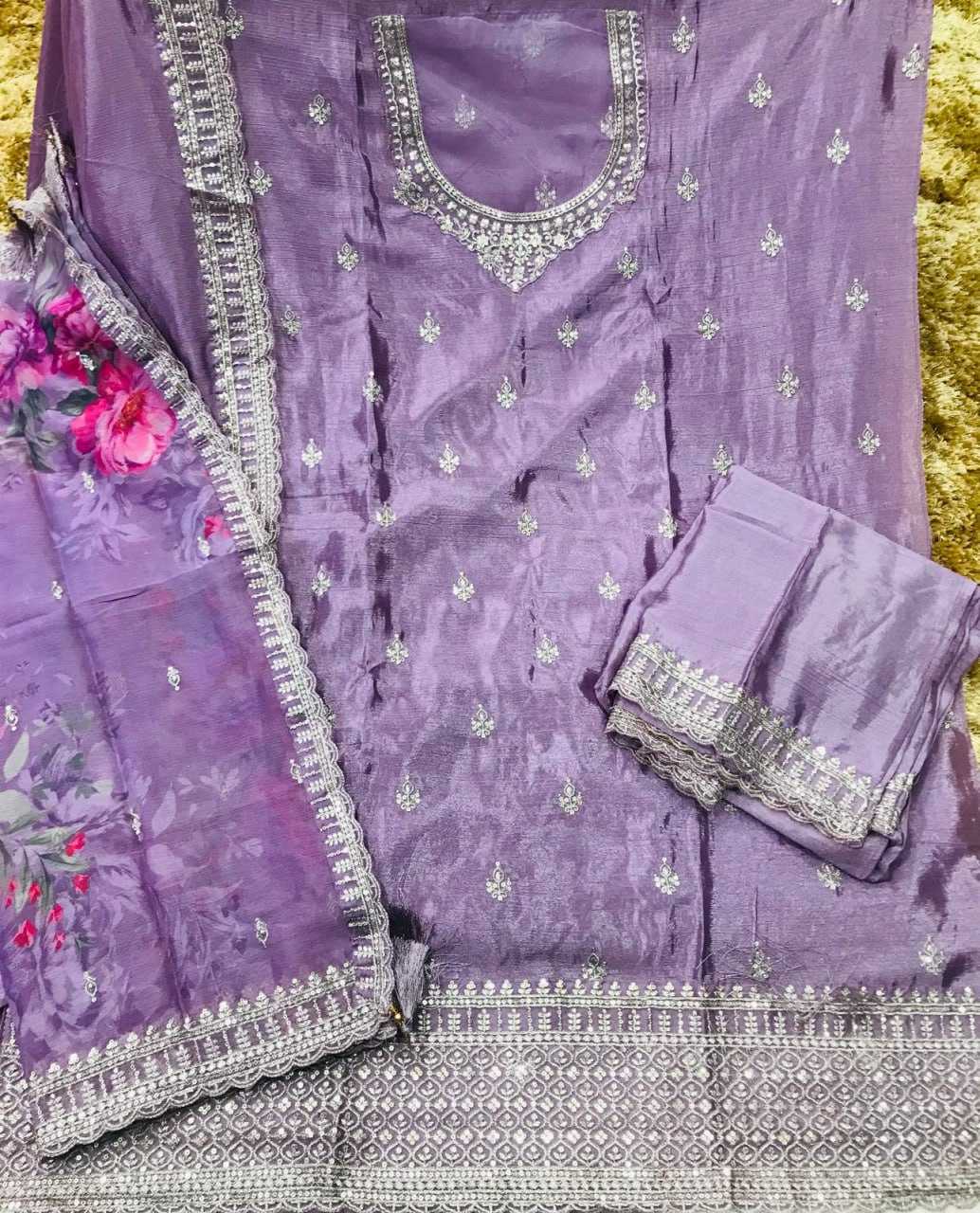 Ynf Viscose KESH504 67831 Suits & Dresses Wholesale Ladies Suits Embroidery Suits Palazzo Suit Zari Work Suit Manufacturer