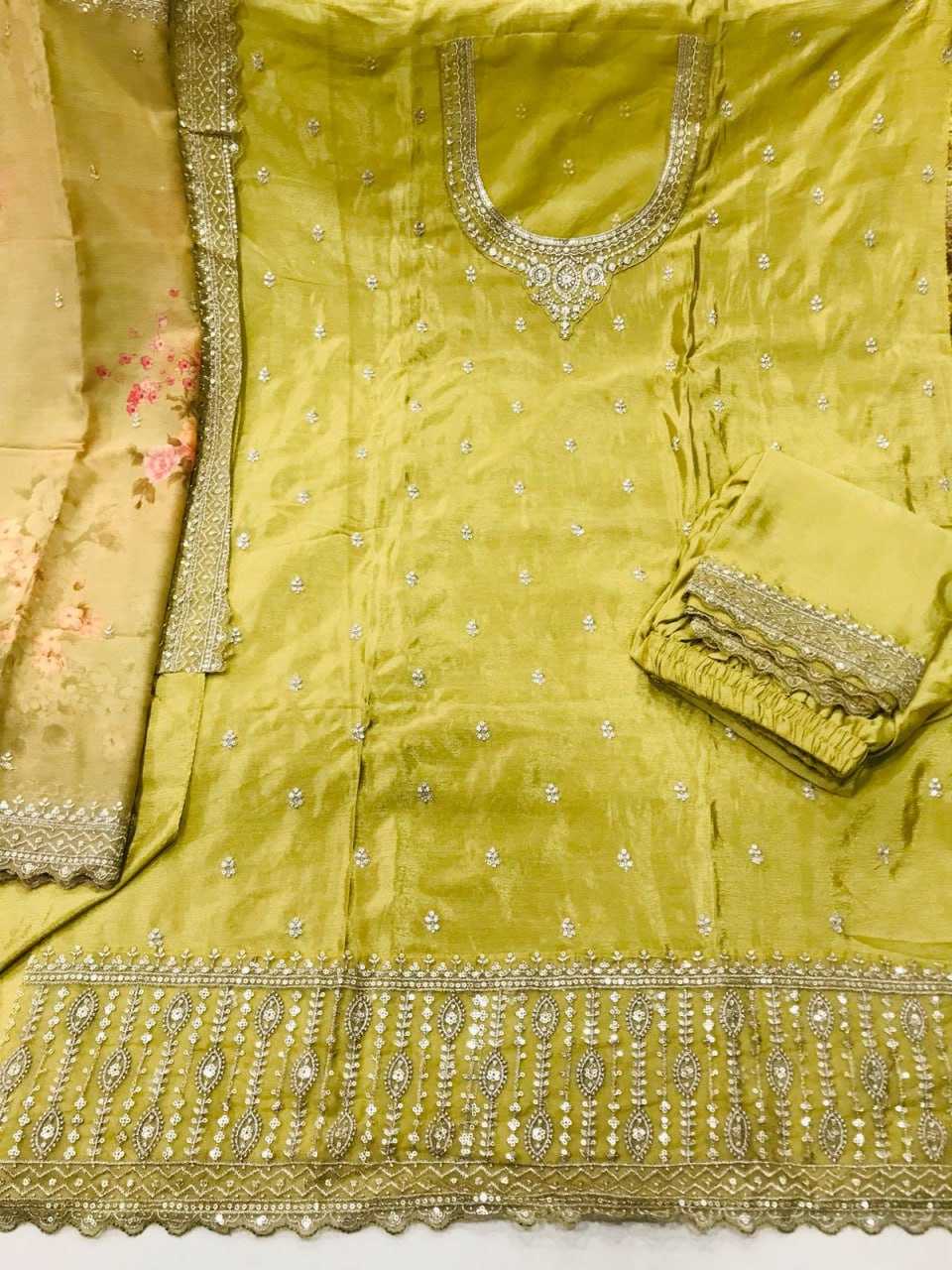 Ynf Viscose KESH504 67831 Suits & Dresses Wholesale Ladies Suits Embroidery Suits Palazzo Suit Zari Work Suit Manufacturer