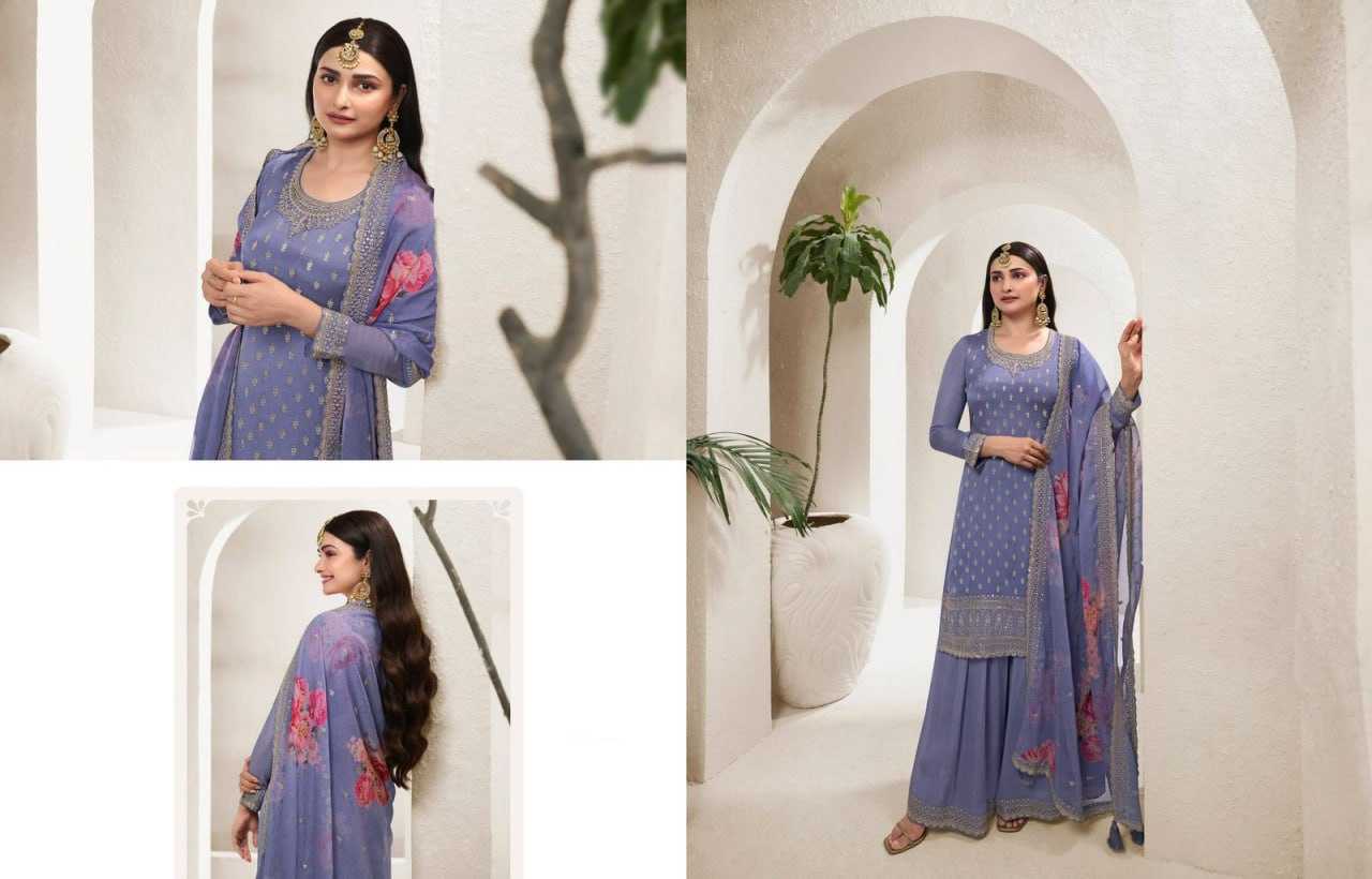 Ynf Viscose KESH504 67831 Suits & Dresses Wholesale Ladies Suits Embroidery Suits Palazzo Suit Zari Work Suit Manufacturer