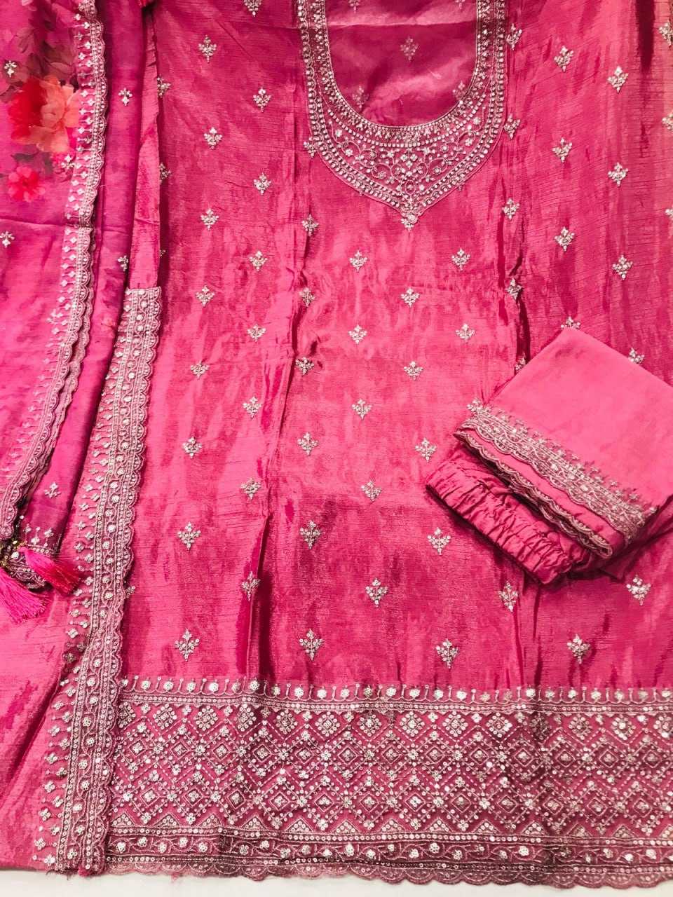 Ynf Viscose KESH504 67831 Suits & Dresses Wholesale Ladies Suits Embroidery Suits Palazzo Suit Zari Work Suit Manufacturer