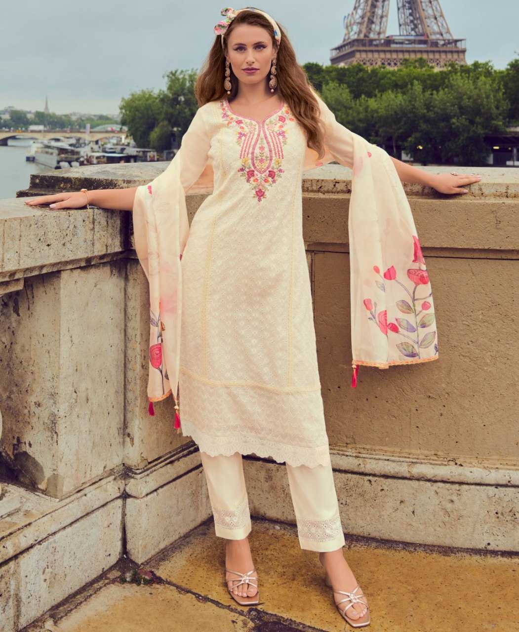 Ynf Viscose KESH507 110 Suits & Dresses Wholesale Ladies Suits Embroidery Suits Designer Suits Manufacturer
