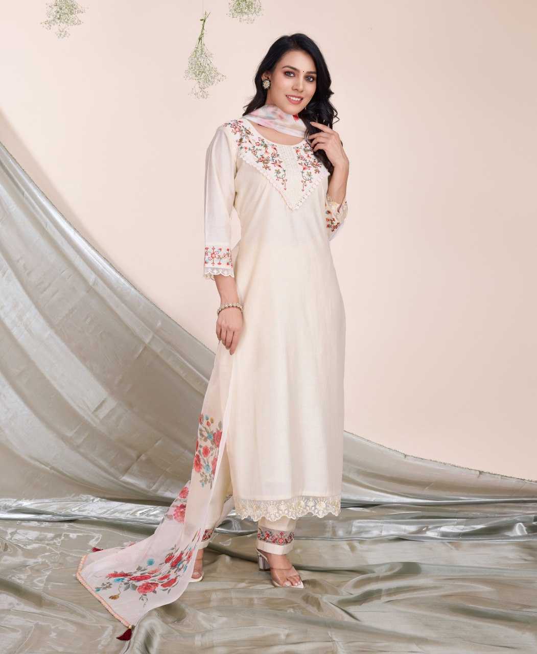 Ynf Viscose KESH507 138 Suits & Dresses Wholesale Designer Suits Embroidered Suits Long Kurti Suits Manufacturer