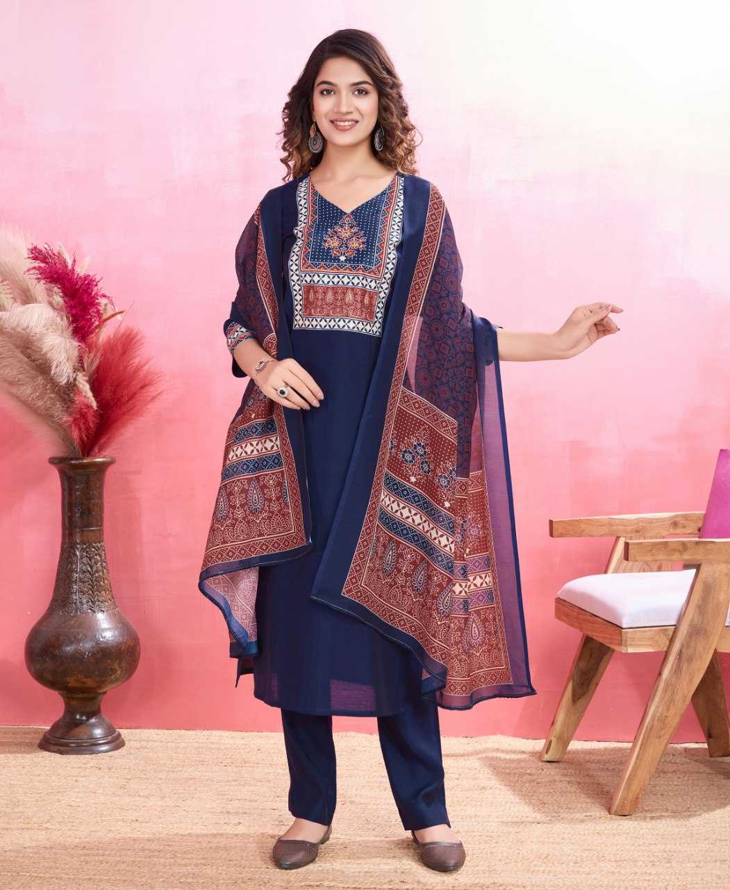 Ynf Viscose KESH507 MJ0400 Suits & Dresses Wholesale Ladies Suits Party wear suits Designer Suits Manufacturer
