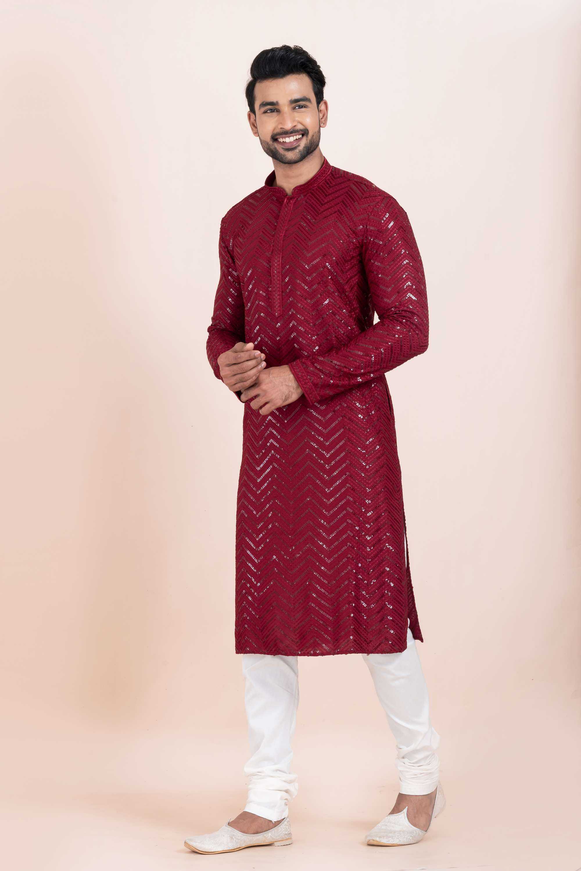 Ynf Viscose Rayon RIN223 3498B Mens Wear Wholesale Mens Kurtas Mens Kurta Pyjama Men Wedding kurta Manufacturer