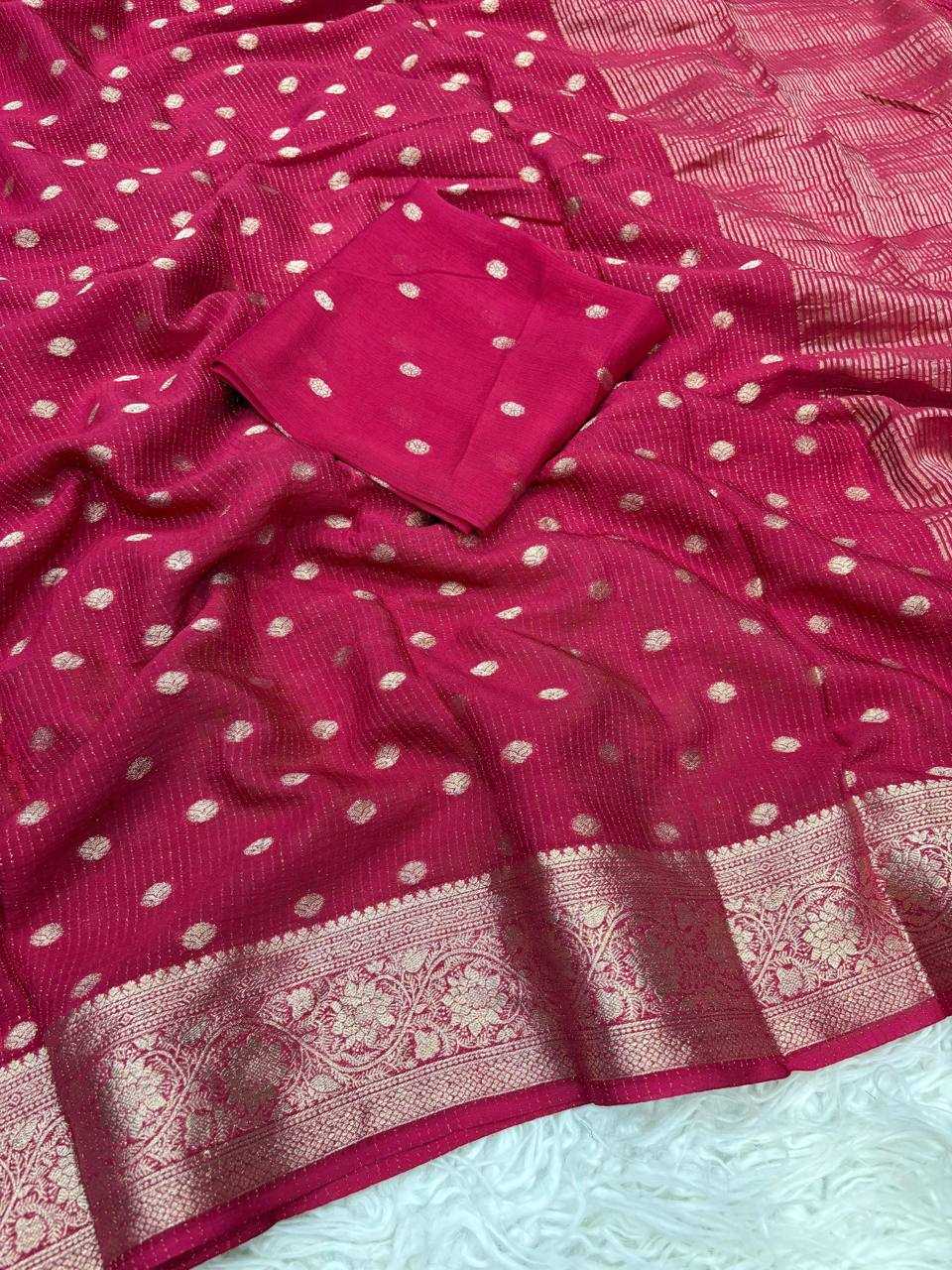 Ynf Viscose RIN124 401 Sarees Wholesale Fancy Sarees Ladies Sarees Butta Sarees Manufacturer
