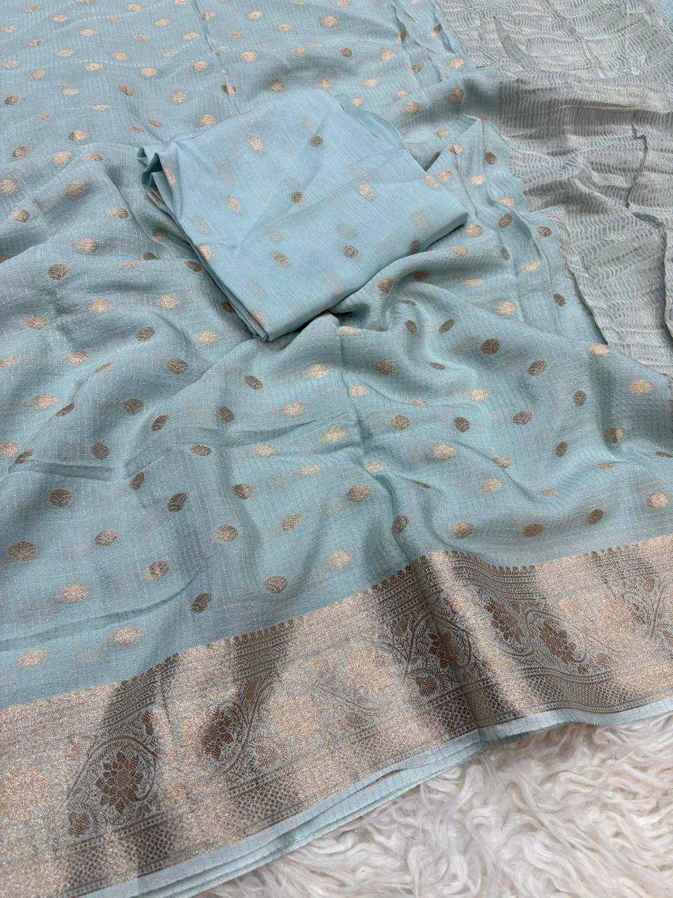 Ynf Viscose RIN124 401 Sarees Wholesale Fancy Sarees Ladies Sarees Butta Sarees Manufacturer