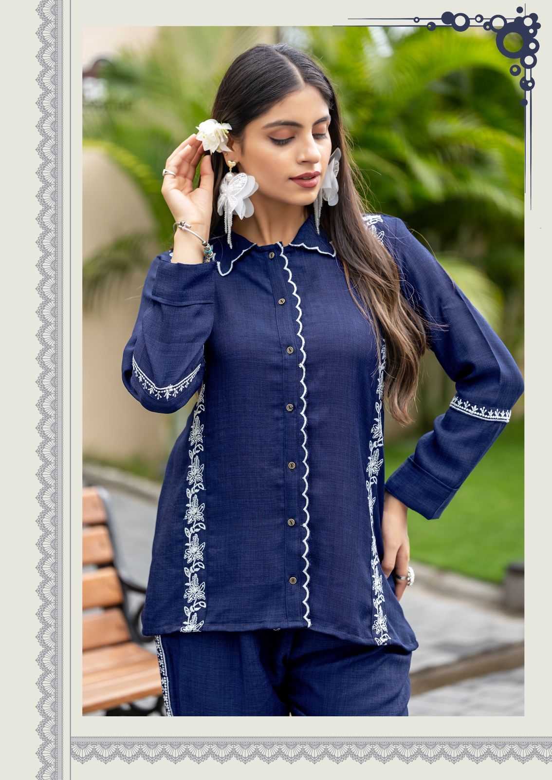 Ynf Viscose RIN190 Clysi-IRIS Setwise Collections Wholesale Night Wear Catalogs Manufacturer