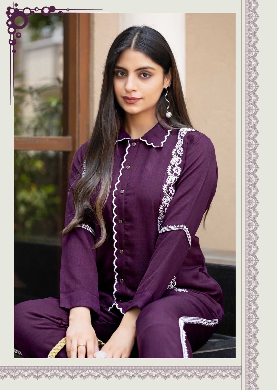 Ynf Viscose RIN190 Clysi-IRIS Setwise Collections Wholesale Night Wear Catalogs Manufacturer