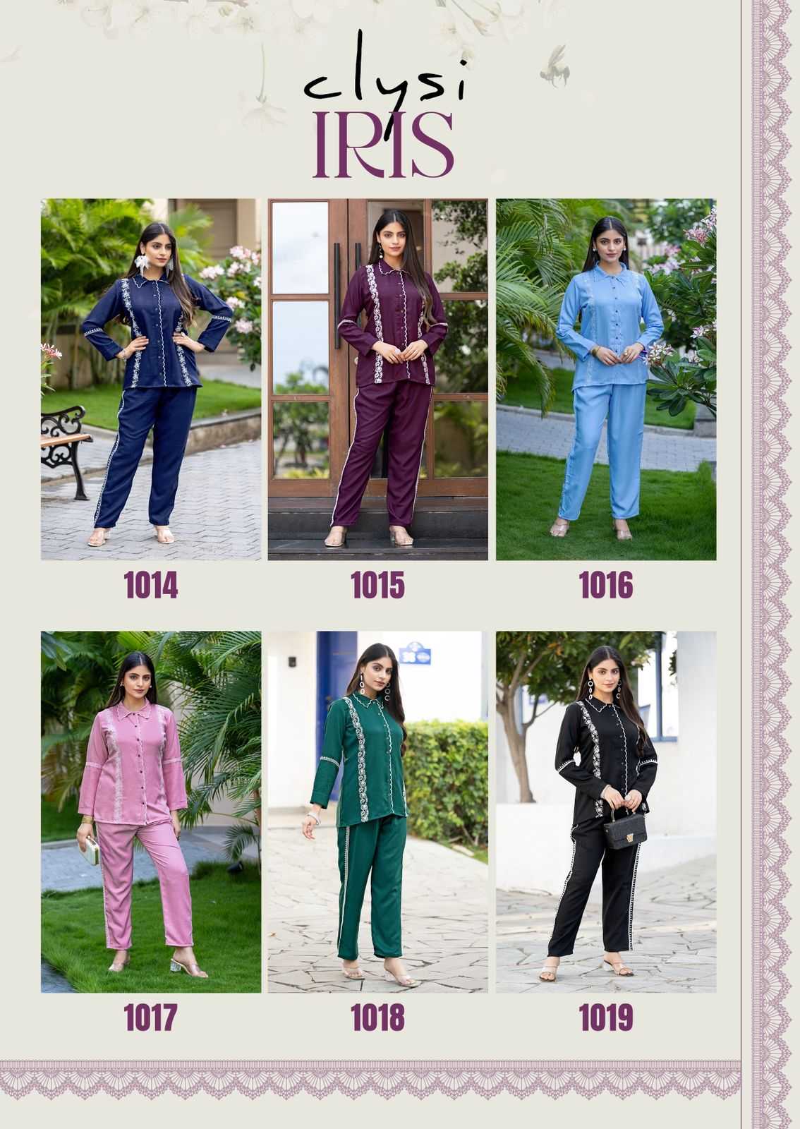 Ynf Viscose RIN190 Clysi-IRIS Setwise Collections Wholesale Night Wear Catalogs Manufacturer