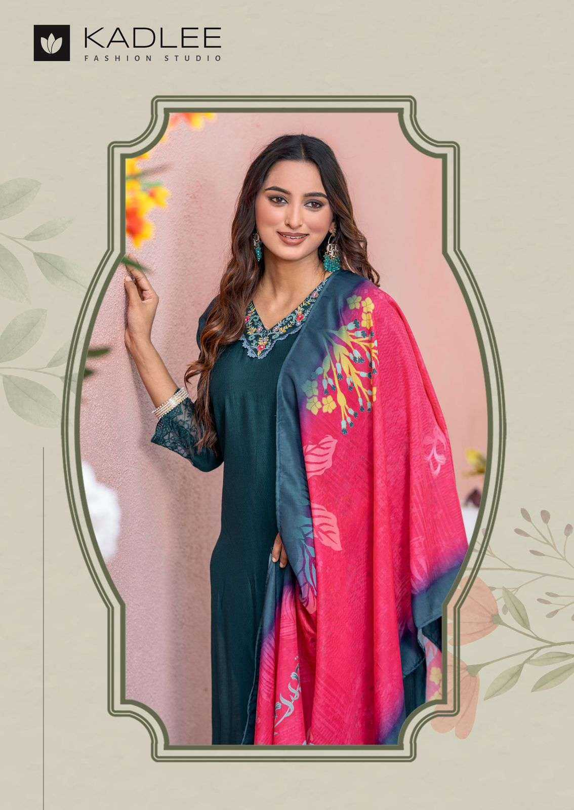 Ynf Viscose RIN190 KADLEE-Rivanta Setwise Collections Wholesale Dresses & Suits Catalogs Manufacturer