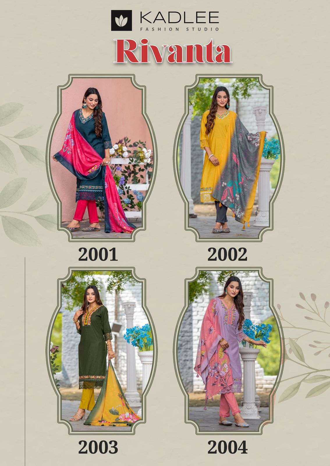 Ynf Viscose RIN190 KADLEE-Rivanta Setwise Collections Wholesale Dresses & Suits Catalogs Manufacturer