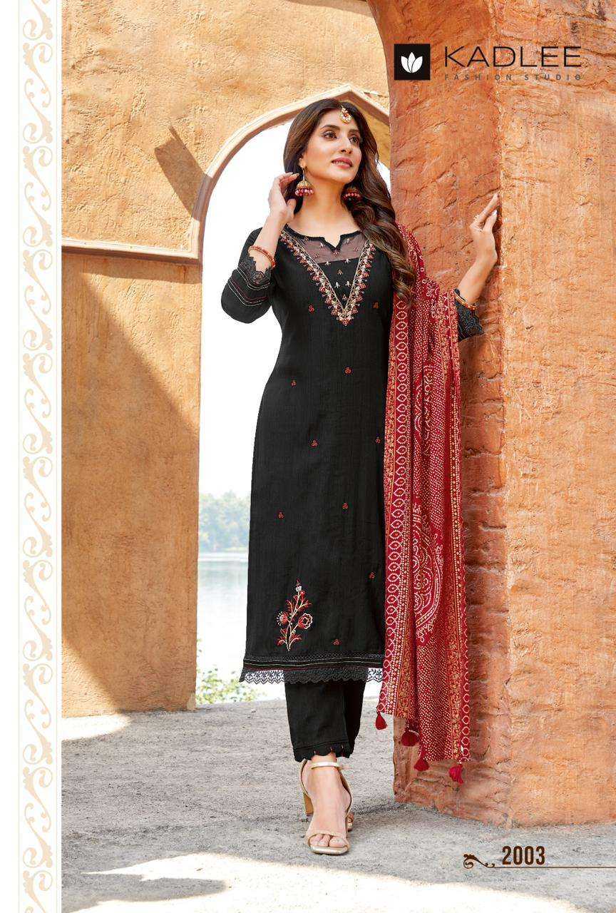 Ynf Viscose RIN190 KADLEE-SAHIYAR Setwise Collections Wholesale Kurtis Catalogs Manufacturer