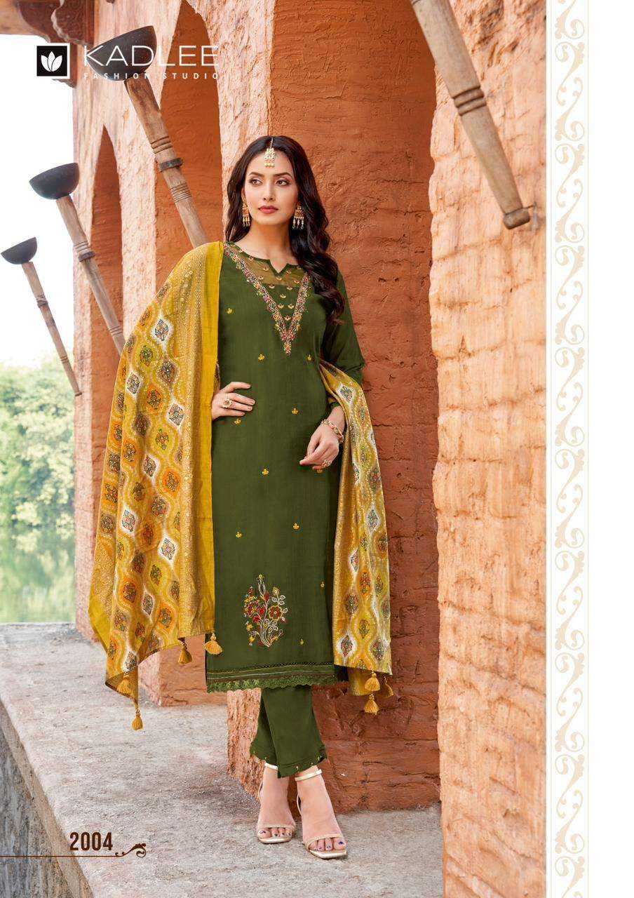 Ynf Viscose RIN190 KADLEE-SAHIYAR Setwise Collections Wholesale Kurtis Catalogs Manufacturer