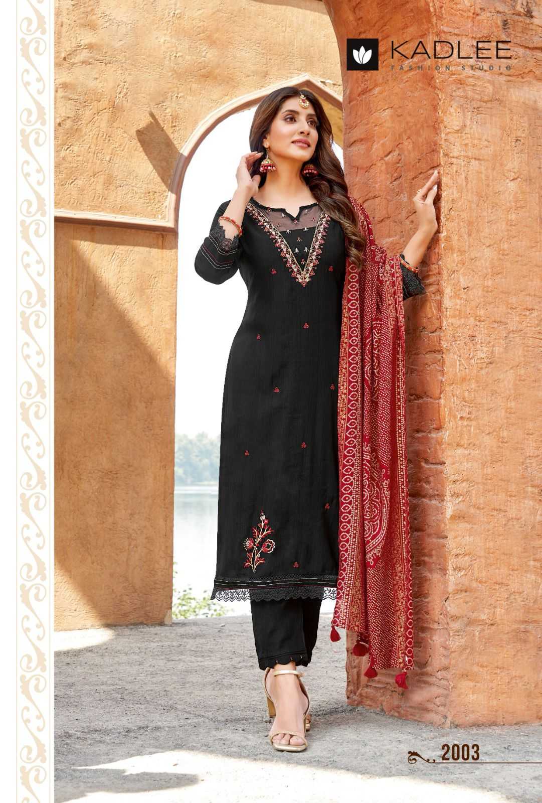 Ynf Viscose RIN190 KADLEE SAHIYAR Setwise Collections Wholesale Kurtis Catalogs Manufacturer