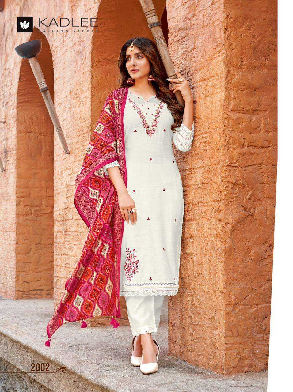 Ynf Viscose RIN190 KADLEE-SAHIYAR Setwise Collections Wholesale Kurtis Catalogs Manufacturer
