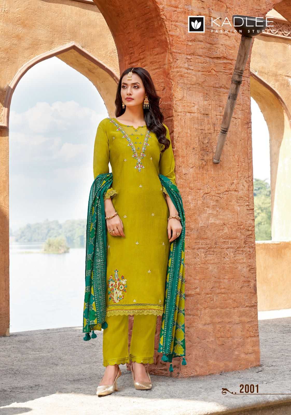 Ynf Viscose RIN190 KADLEE SAHIYAR Setwise Collections Wholesale Kurtis Catalogs Manufacturer