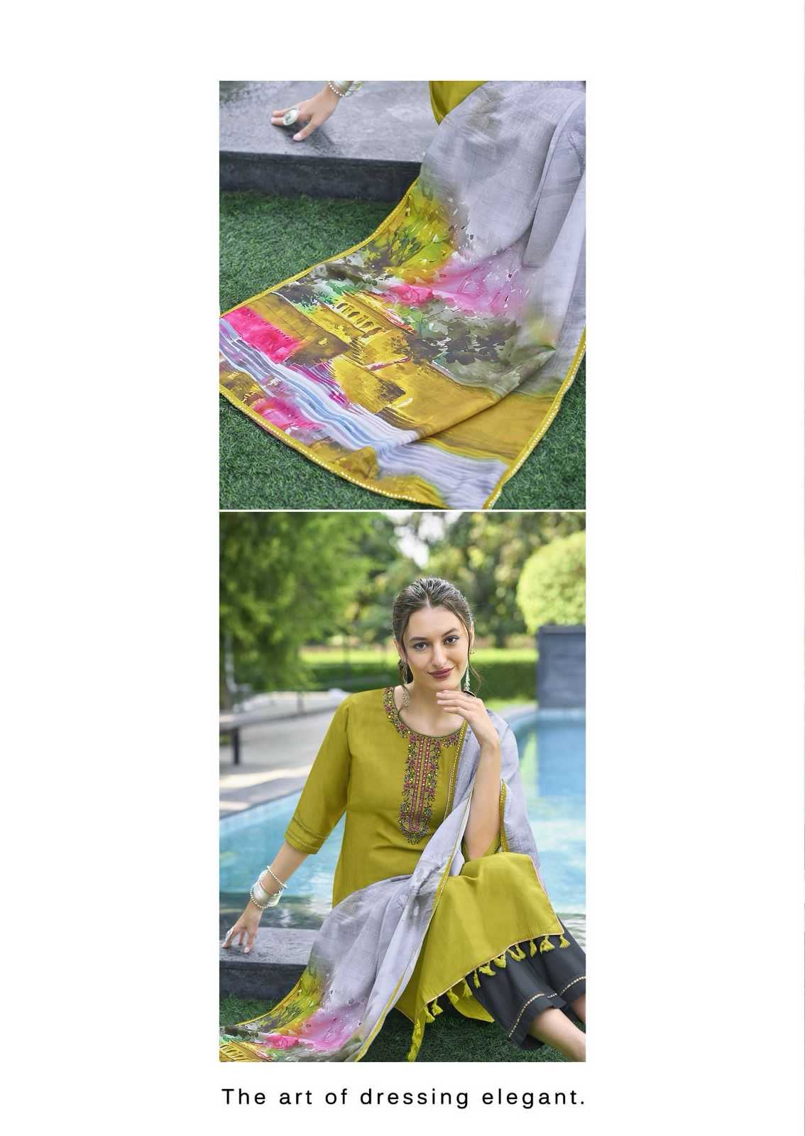 Ynf Viscose RIN190 KADLEE-ZARIN Setwise Collections Wholesale Kurtis Catalogs Manufacturer