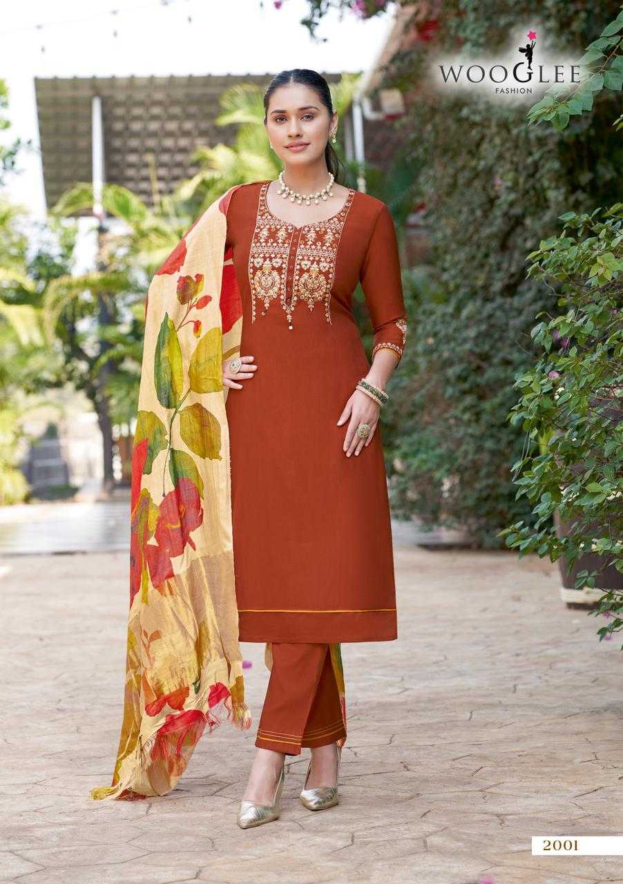 Ynf Viscose RIN190 WOOGLEE Abhilasha Setwise Collections Wholesale Kurtis Catalogs Manufacturer
