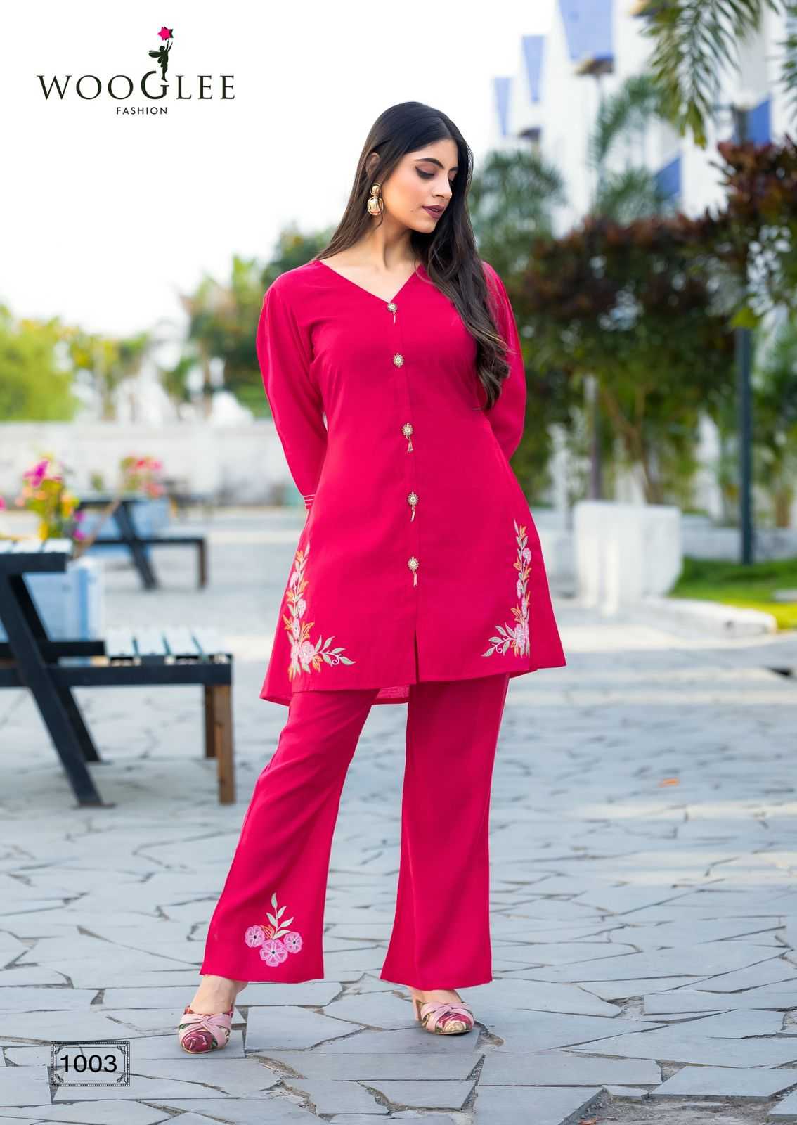 Ynf Viscose RIN190 WOOGLEE Asthetica Setwise Collections Wholesale Kurtis Catalogs Manufacturer