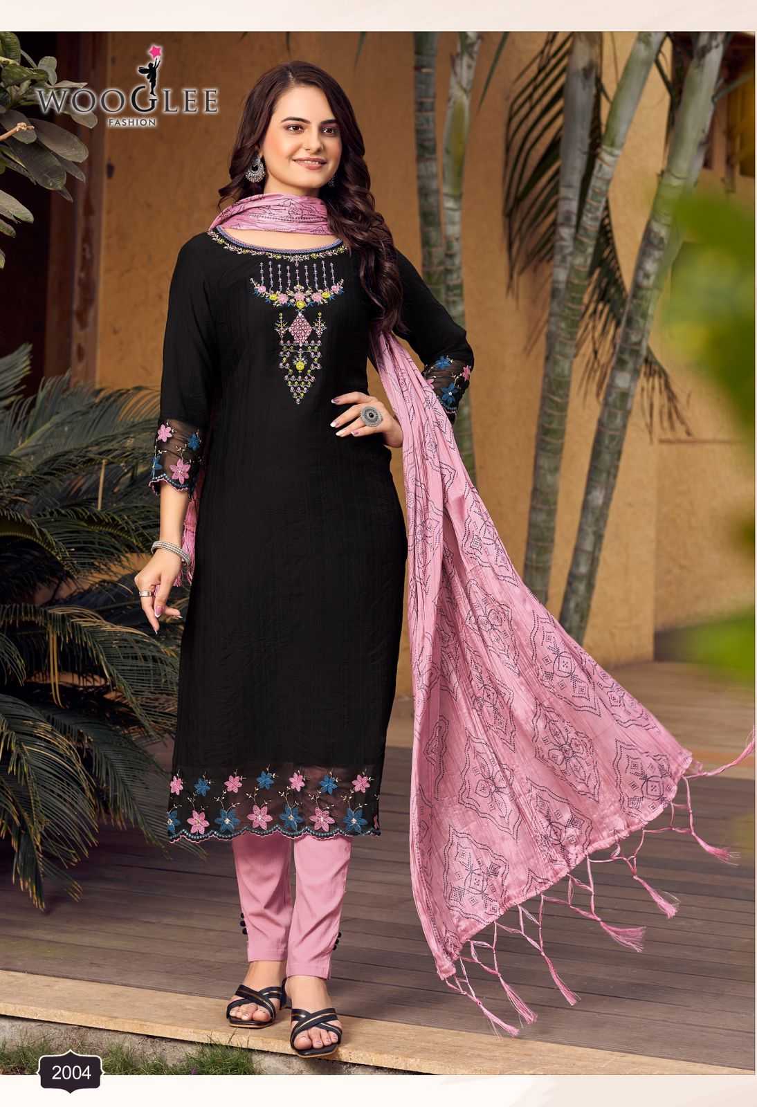 Ynf Viscose RIN190 WOOGLEE SAGAAI Setwise Collections Wholesale Dresses & Suits Catalogs Manufacturer