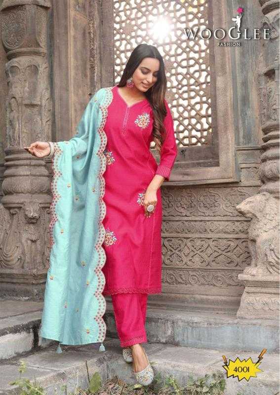 Ynf Viscose RIN190 WOOGLEE-Saugaat Setwise Collections Wholesale Kurtis Catalogs Manufacturer