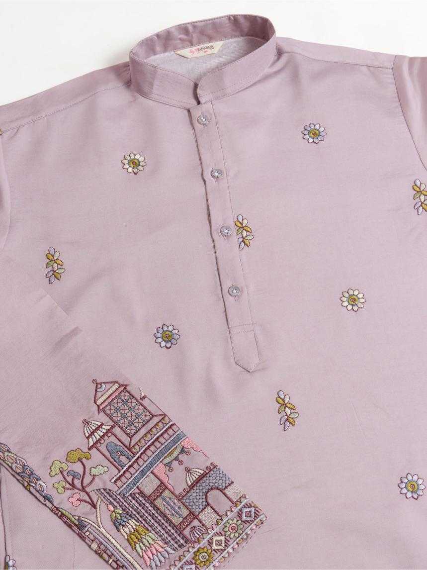 Ynf Viscose RIN202 61181 Mens Wear Wholesale Mens Kurtas Silk Kurta Men Wedding kurta Manufacturer