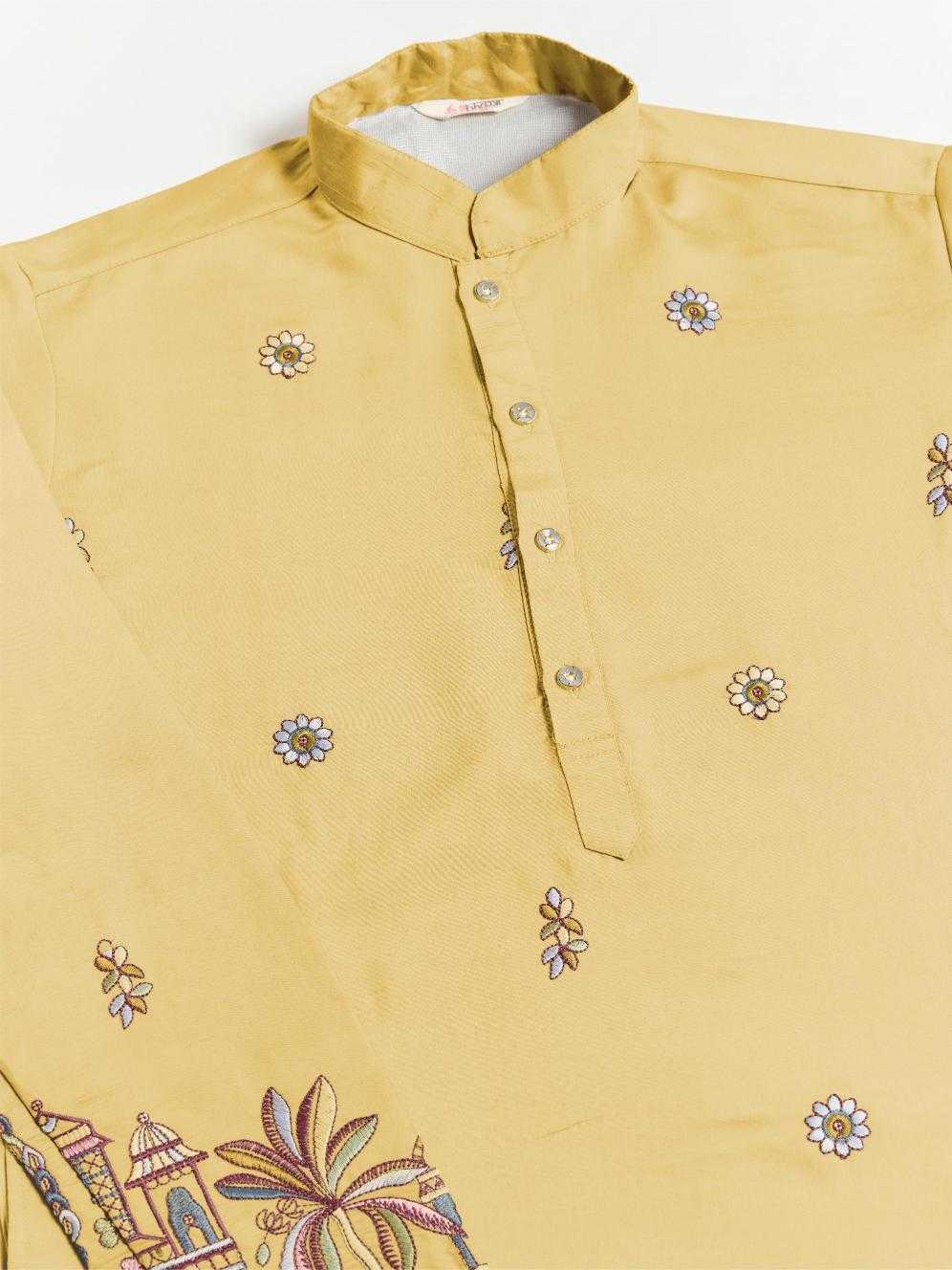 Ynf Viscose RIN202 61181 Mens Wear Wholesale Mens Kurtas Silk Kurta Men Wedding kurta Manufacturer