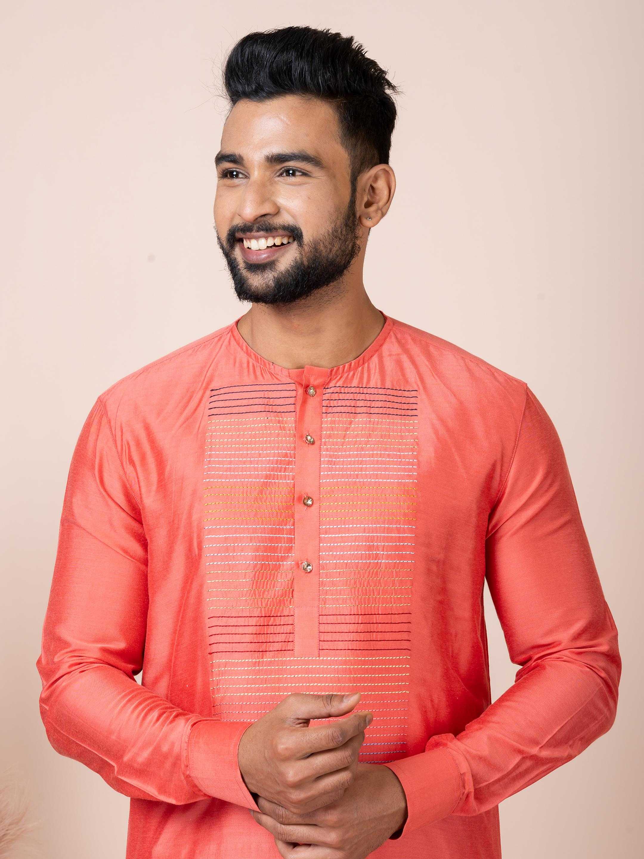 Ynf Viscose RIN223 3460B Mens Wear Wholesale Mens Kurtas Mens Kurta Pyjama Men Wedding kurta Manufacturer