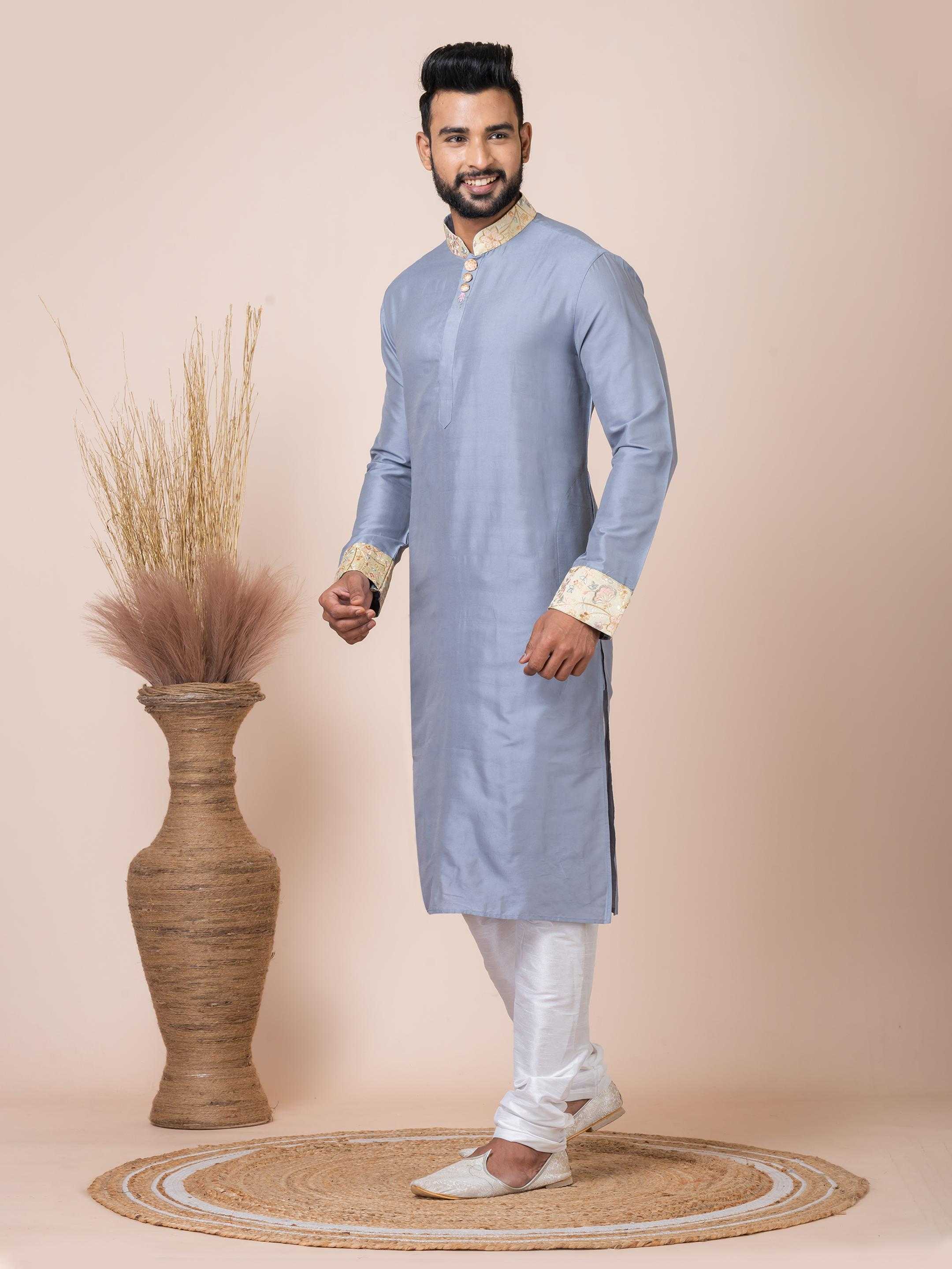 Ynf Viscose RIN223 3461B Mens Wear Wholesale Mens Kurtas Mens Kurta Pyjama Men Wedding kurta Manufacturer