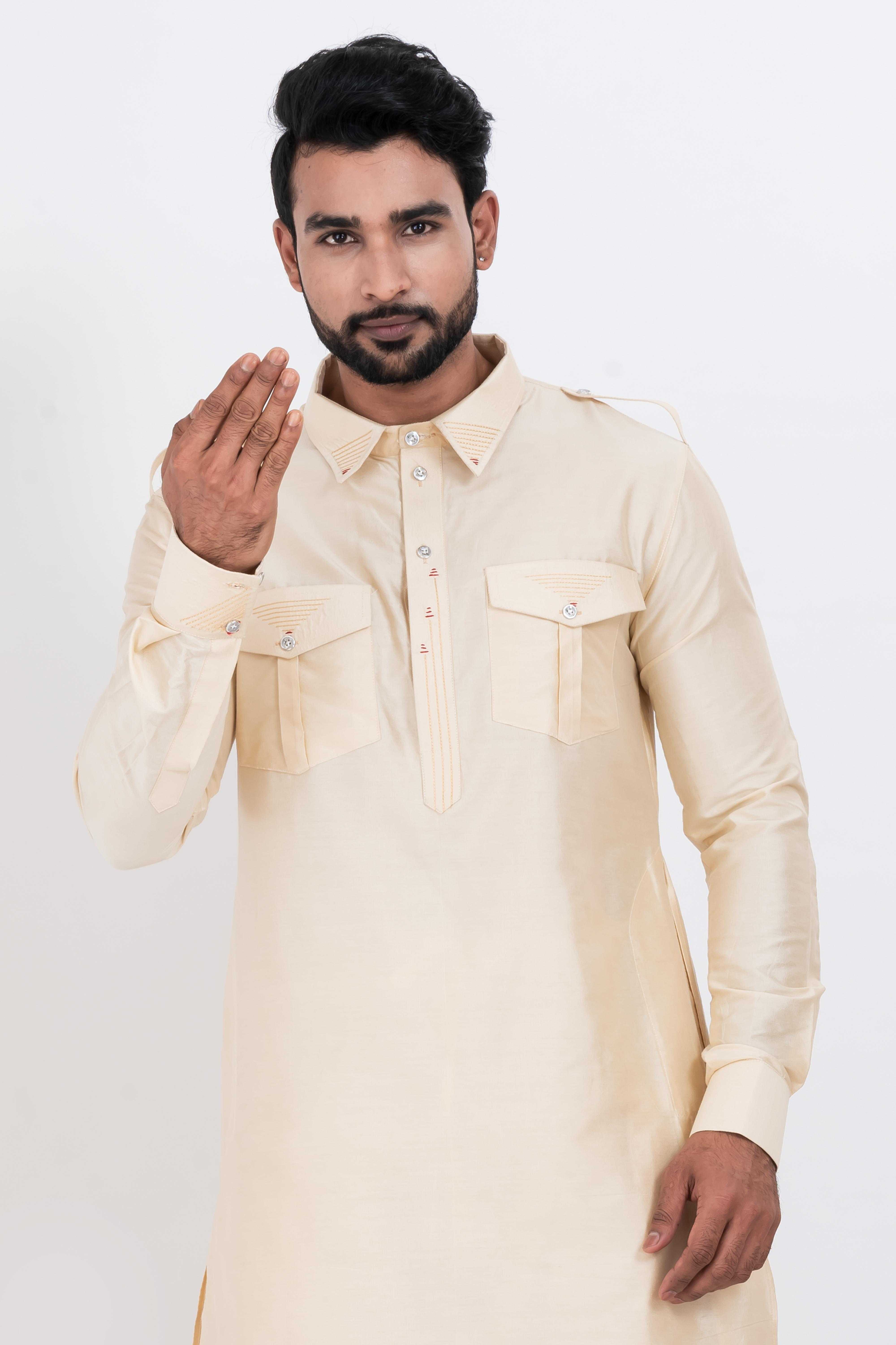 Ynf Viscose RIN223 3666C Mens Wear Wholesale Mens Kurtas Mens Kurta Pyjama Men Wedding kurta Manufacturer