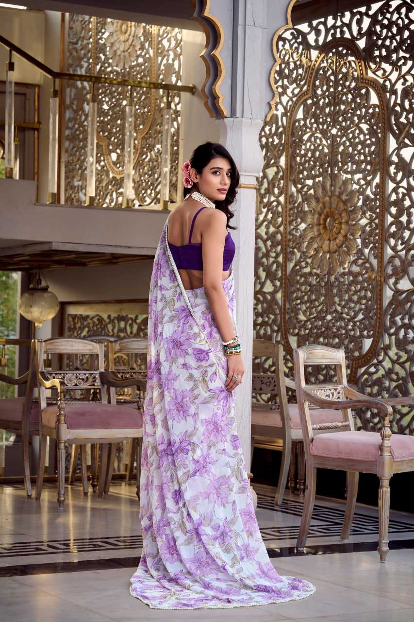 Ynf WEIGHTLESS KESH134 EVERLY Sarees Wedding Collections Festive Collections Wholesale Party Wear Sarees Weightless Sarees Sarees With Blouse Manufacturer