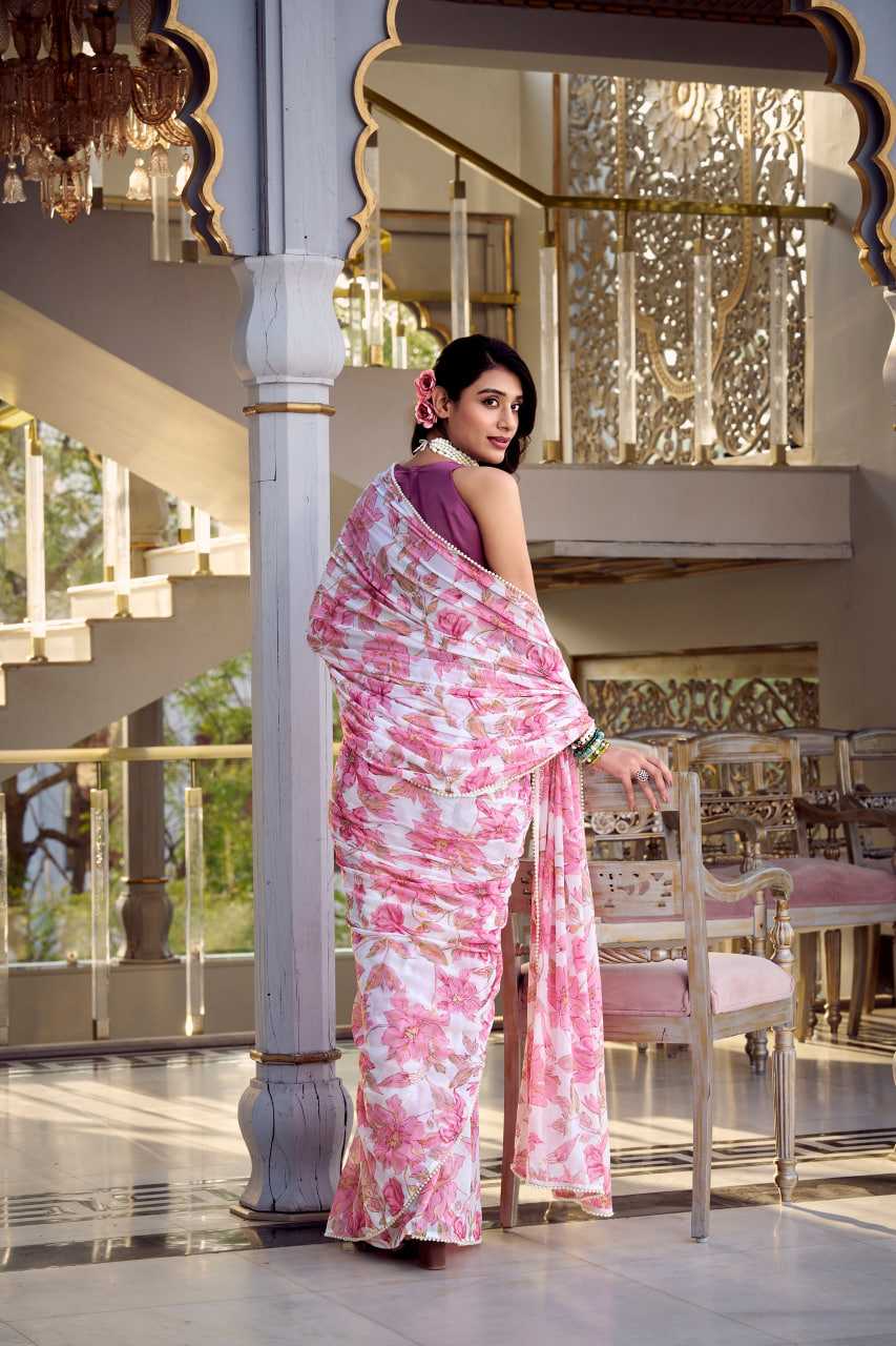 Ynf WEIGHTLESS KESH134 EVERLY Sarees Wedding Collections Festive Collections Wholesale Party Wear Sarees Weightless Sarees Sarees With Blouse Manufacturer