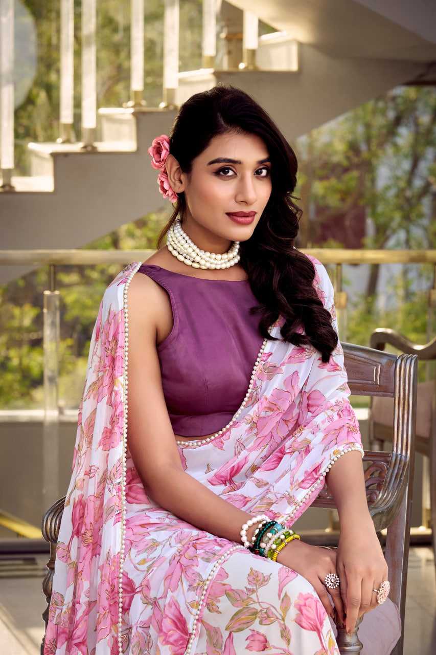 Ynf WEIGHTLESS KESH134 EVERLY Sarees Wedding Collections Festive Collections Wholesale Party Wear Sarees Weightless Sarees Sarees With Blouse Manufacturer